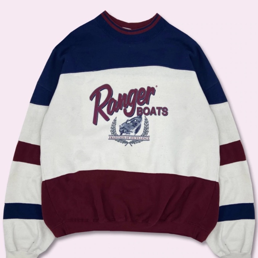 Vintage 90s Ranger Boats Crewneck Sweatshirt